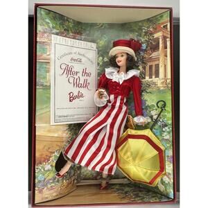1997 Barbie Doll Mattel Coca-Cola After The Walk Fashion classic series NRFB